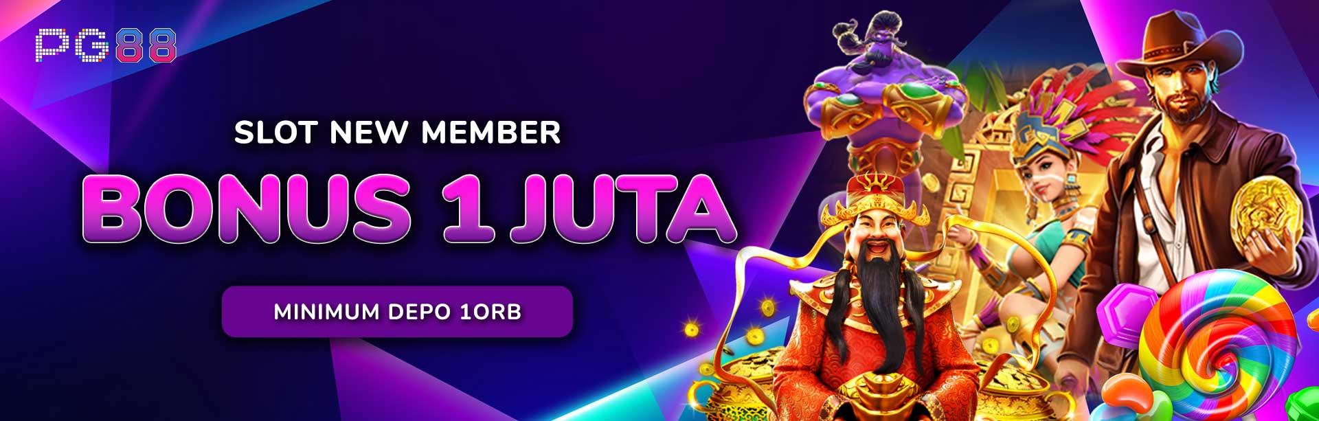 PROMO BONUS NEW MEMBER 1 JUTA SLOT