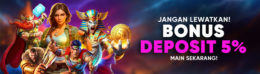 PROMO BONUS DEPOSIT HARIAN 5%	